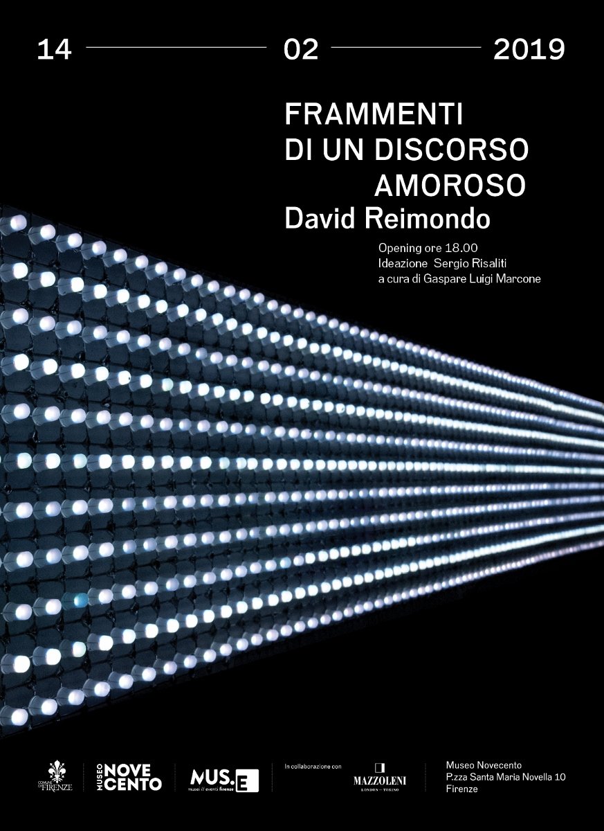 David Reimondo – Frammenti di un discorso amoroso